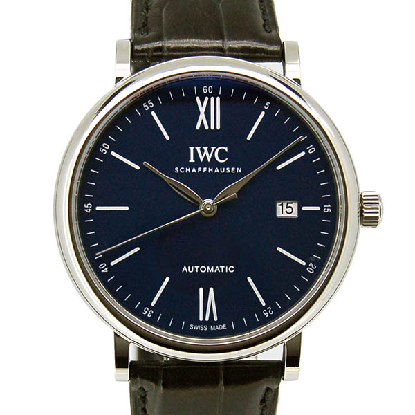 IWC　ポートフィノ　150イヤーズ　IW356518　ブルー　40mm　革　世界2000本限定　新品