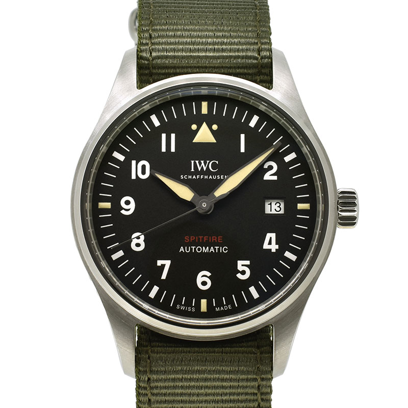 IWC　パイロットウォッチ オートマティック スピットファイア　IW326801　SS　ブラック　39mm　自動巻　新品