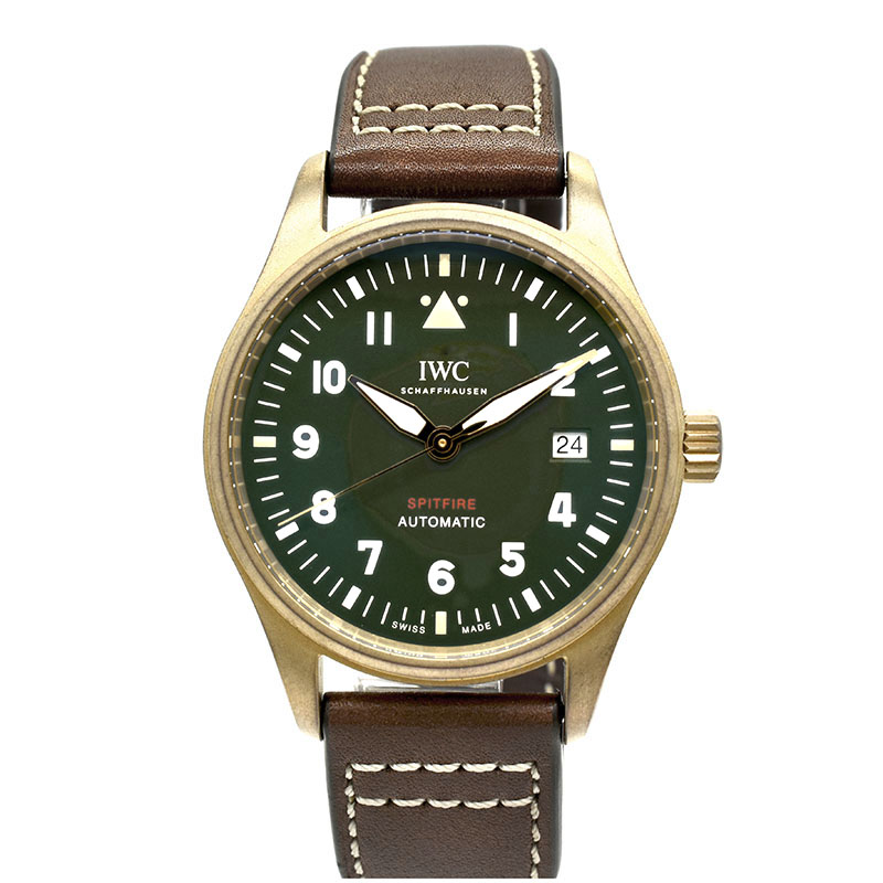 IWC　パイロットウォッチ オートマティック スピットファイア　IW326802　グリーン　ブロンズ　39mm　新品