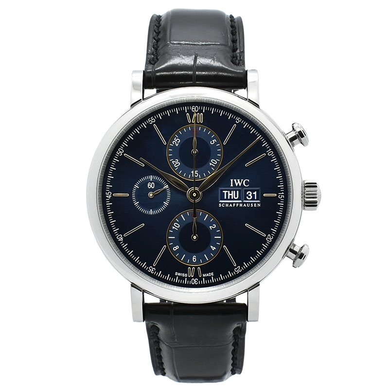 IWC　ポートフィノ クロノグラフ　IW391036　42mm　ブルー　新品