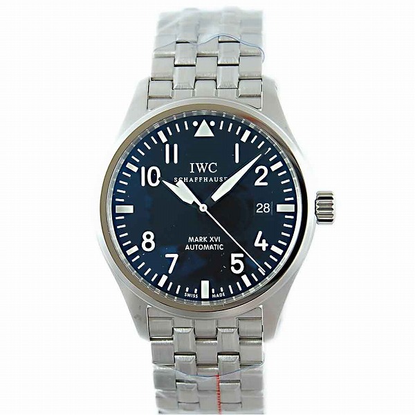 IWC　マーク16　IW325504　SS　ブラック　自動巻　デッドストック　新品