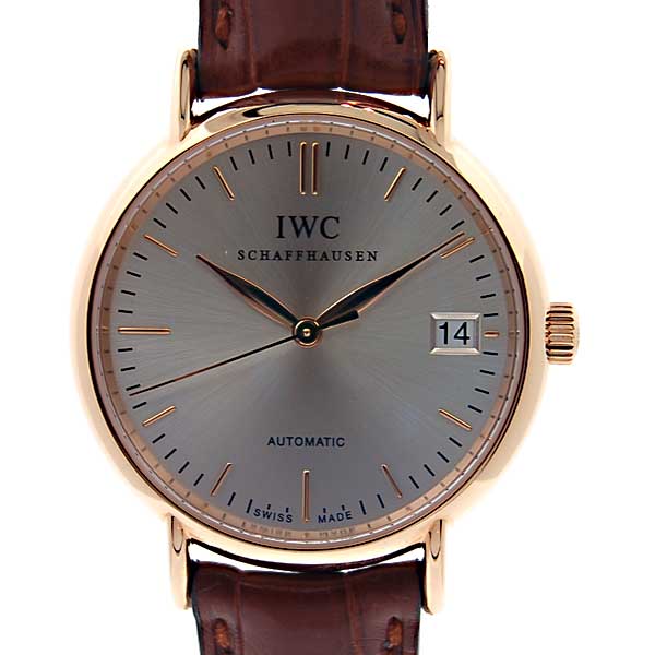 IWC　ポートフィノ　Mid　IW356403　自動巻き　18KRG　34mm　革ベルト