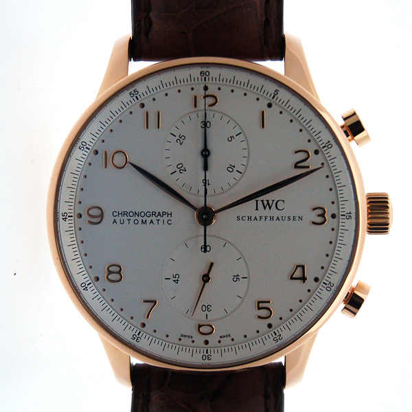 IWC　ポルトギーゼ　クロノグラフ　IW371402　18KPG　ホワイト　新品