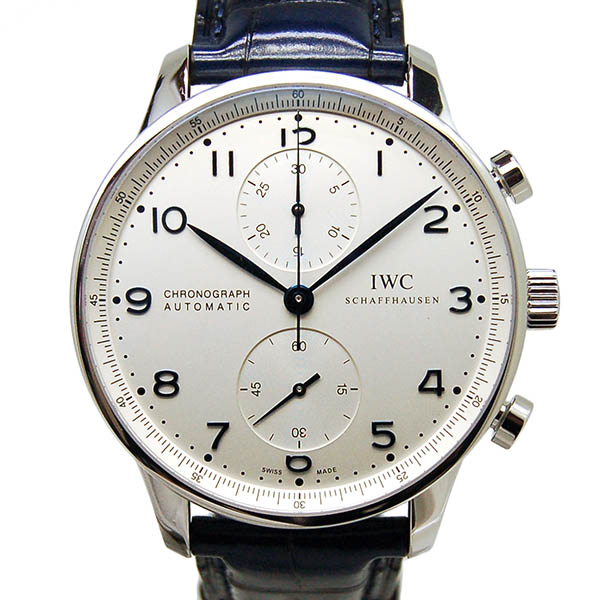 IWC　ポルトギーゼ　IW371446　シルバー　青針　Dバックル　自動巻　新品