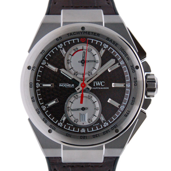 IWC　インジュニアクロノ　ジルバープファイル　IW378511　SS　46mm　ブラウン　世界1000本限定　新品