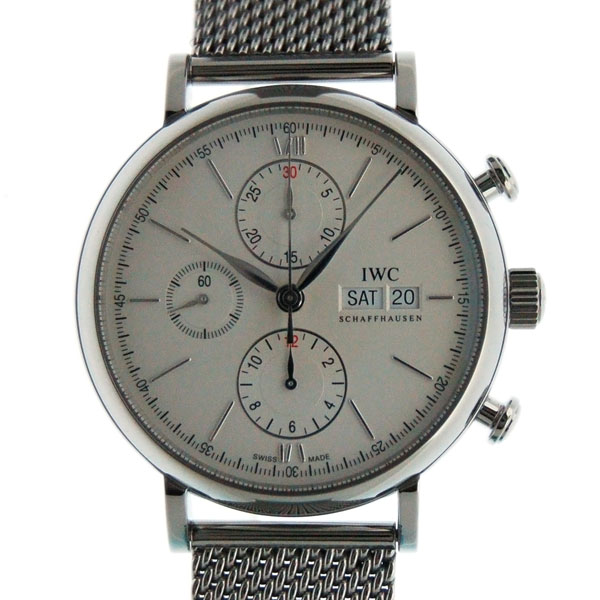 IWC　ポートフィノ　クロノグラフ　IW391009　SS　シルバー　新品