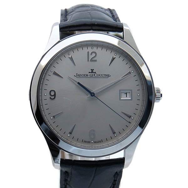 ジャガールクルト　Jaeger LeCoultre　マスターコントロール　Q1548420　SS　シルバー　39mm　革ベルト　自動巻　新品