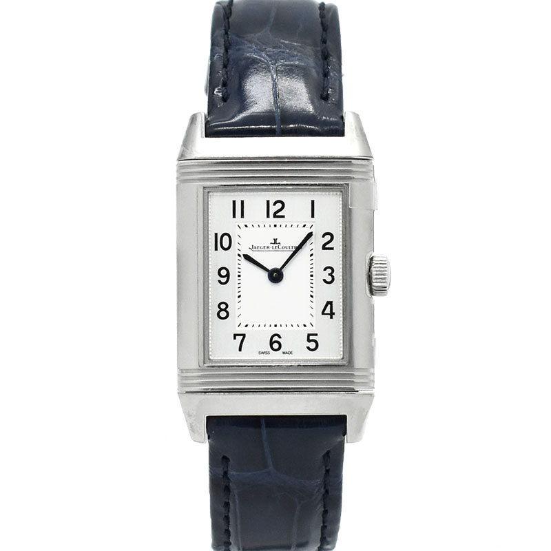ジャガールクルト　Jaeger LeCoultre　レベルソ クラシック スモール　Q2618540　35.78×21mm　クォーツ　シルバー　新品