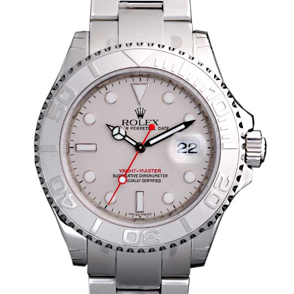 ロレックス　ROLEX　ヨットマスター　ロレジウム　Ref.16622　100m防水　プラチナベゼル　新品