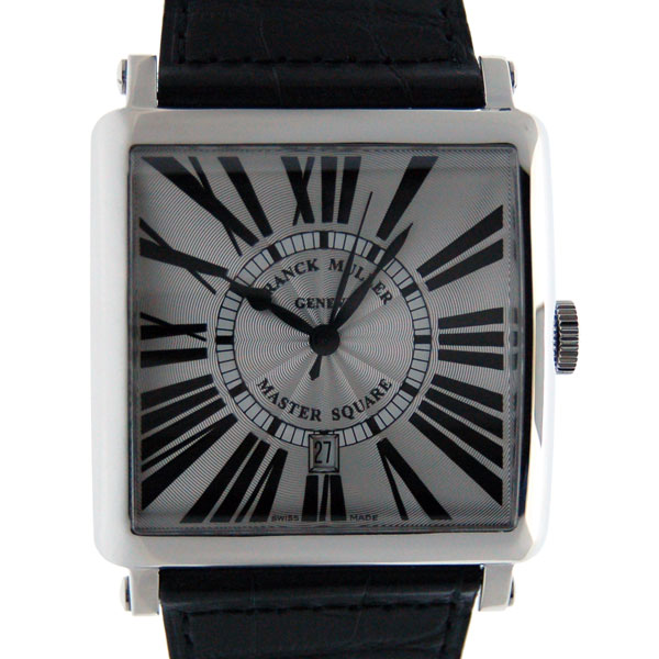 フランクミュラー　FRANCK MULLER　マスタースクエア　キング　6000KSCDT　SS　シルバー　自動巻　新品