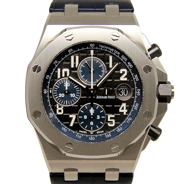 オーデマ・ピゲ　AUDEMARS PIGUET　ロイヤルオーク オフショアクロノグラフ　26470ST.OO.A028CR.01　42mm　ブラック/ブルー　新品