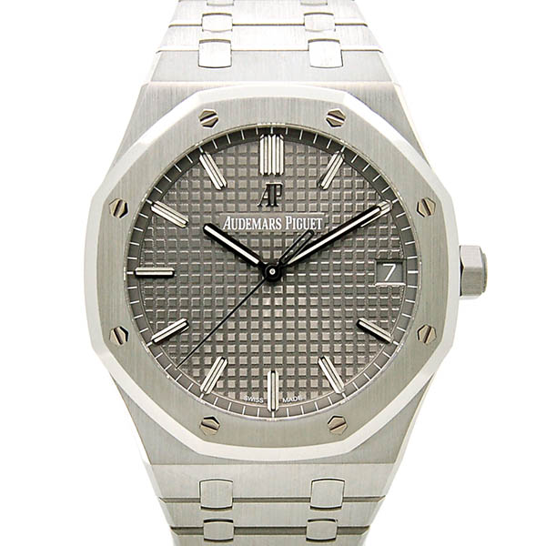 オーデマ・ピゲ　AUDEMARS PIGUET　ロイヤルオーク オートマティック　15500ST.OO.1220ST.02　41mm　グレー　新品