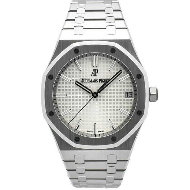 オーデマ・ピゲ　AUDEMARS PIGUET　ロイヤルオーク　オートマティック　15500ST.OO.1220ST.04　41mm　シルバー　新品