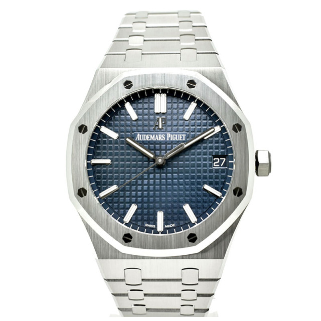 オーデマ・ピゲ　AUDEMARS PIGUET　ロイヤルオーク オートマティック　15500ST.OO.1220ST.01　41mm　ブルー　新品