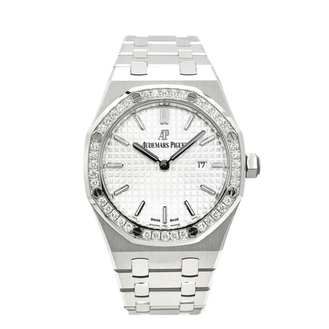 オーデマ・ピゲ　AUDEMARS PIGUET　ロイヤルオーク ベゼルダイヤ　67651ST.ZZ.1261ST.01　33mm　クォーツ　新品