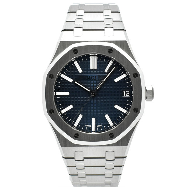 オーデマ・ピゲ　AUDEMARS PIGUET　ロイヤルオーク オートマティック 50周年記念　15510ST.OO.1320ST.01　41mm　ナイトブルー　新品