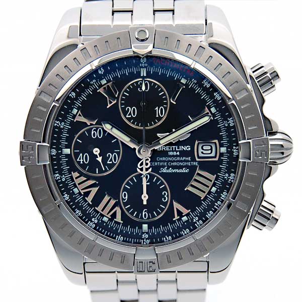 ブライトリング　BREITLING　クロノマットエボリューション　ブラックローマ　A13356　自動巻き　メンズ　クロノグラフ　新品