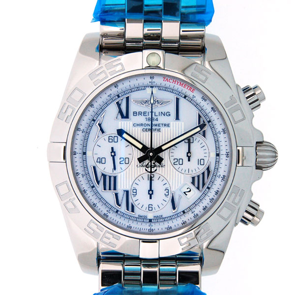 ブライトリング　BREITLING　クロノマットB01　A011A90PA　ホワイトローマ　SS　43,5mm　新品