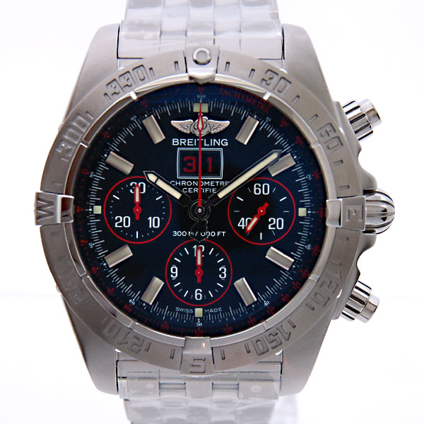 ブライトリング　BREITLING　ブラックバード　レッドストライク　A449BRSPAS　SS　43,7mm　世界2000本限定　新品