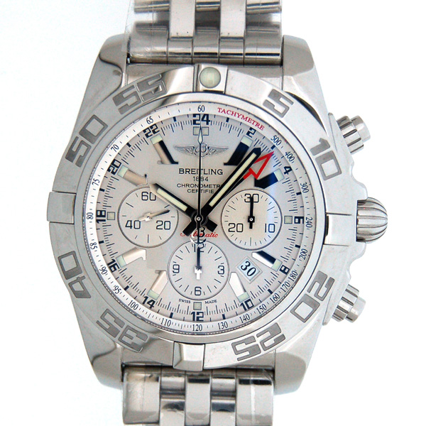 ブライトリング　BREITLING　クロノマットGMT　A041G19PA　シエラシルバー　SS　47mm　新品