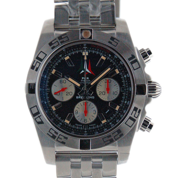 ブライトリング　BREITLING　クロノマット44　フレッチェトリコローリ　A013BFTPS　SS　ブラック　世界1000本限定　新品