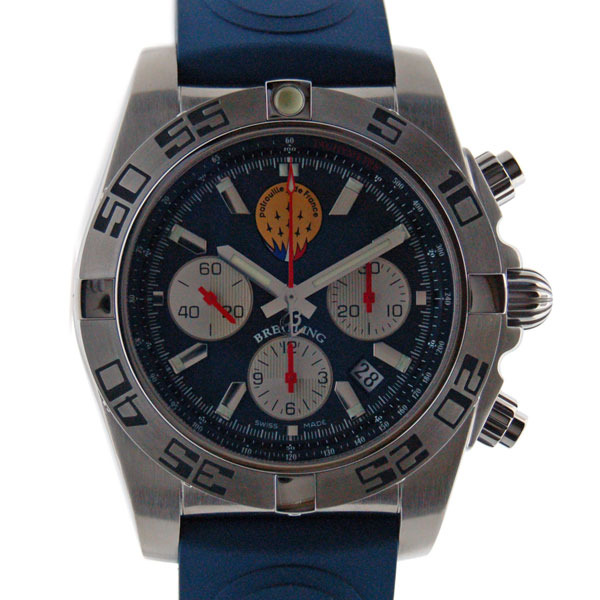 ブライトリング　BREITLING　クロノマット44　パトルーユ・ド・フランス　A013CPFLRC　ブルー　世界600本限定　新品