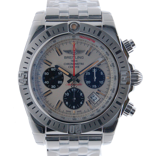 ブライトリング　BREITLING　クロノマット44　エアボーン　A005G86PA　SS　シルバー×ブラック　44mm　新品