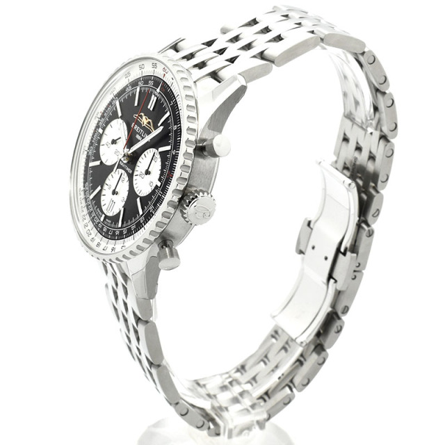 ブライトリング BREITLING ナビタイマーB01 クロノグラフ 43 AB0138211B1A1 ブラック/シルバー 新品