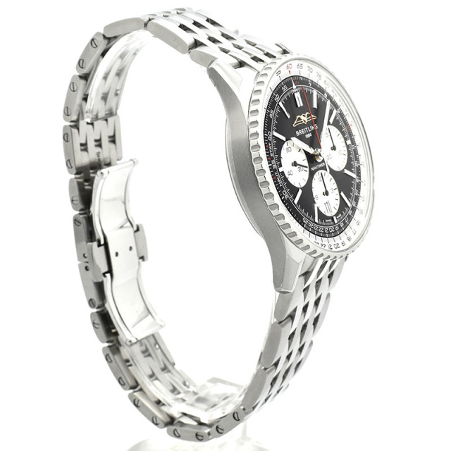 ブライトリング BREITLING ナビタイマーB01 クロノグラフ 43 AB0138211B1A1 ブラック/シルバー 新品