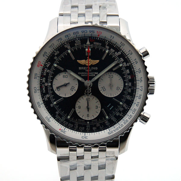 ブライトリング　BREITLING　ナビタイマー01　A022B01NP　自動巻　ブラック　SS　43mm　新品