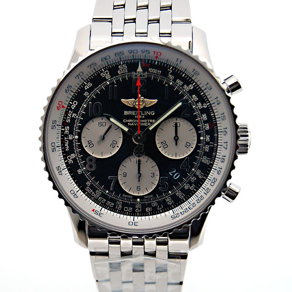 ブライトリング　BREITLING　ナビタイマー01　A022B02NP　自動巻　ブラックアラビア　SS　43mm　新品