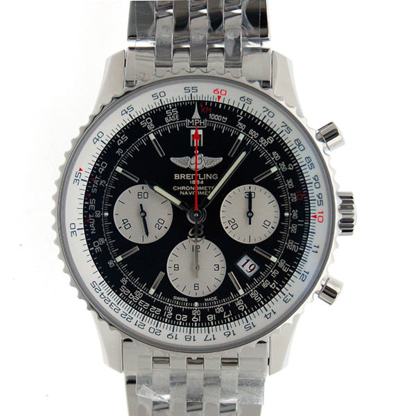 ブライトリング　BREITLING　ナビタイマー01　リミテッド S232B48NP　自動巻　ブラック　SS　新品