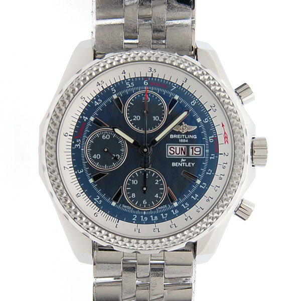 ブライトリング　BREITLING　ベントレーGT　A362F45SP　ストームグレー　SS　44,8mm　新品