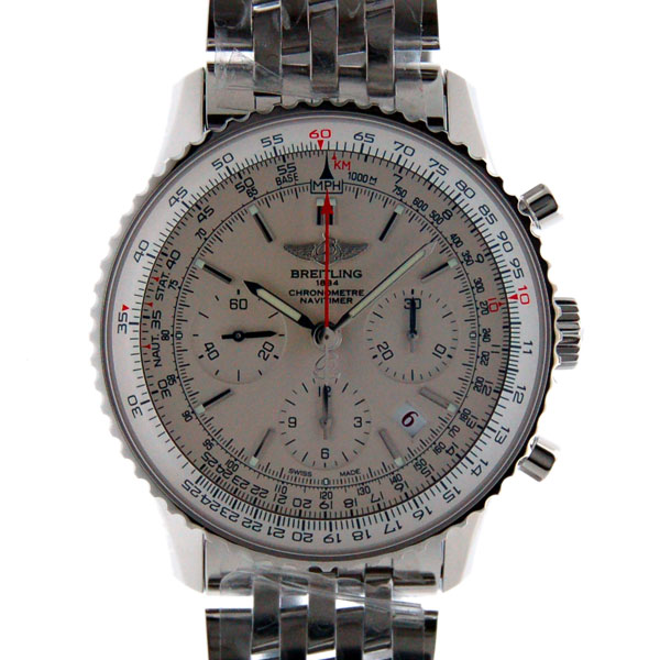 ブライトリング　BREITLING　ナビタイマー01　リミテッド S232G56NP　自動巻　SS　シルバー　新品
