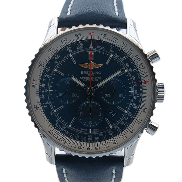 ブライトリング　BREITLING　ナビタイマー01　46mm　A017C89KBA　SS　ブルー　新品