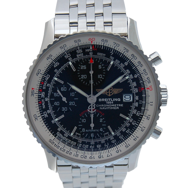 ブライトリング　BREITLING　ナビタイマーヘリテージ　42mm　A113B27NP　SS　ブラック　新品