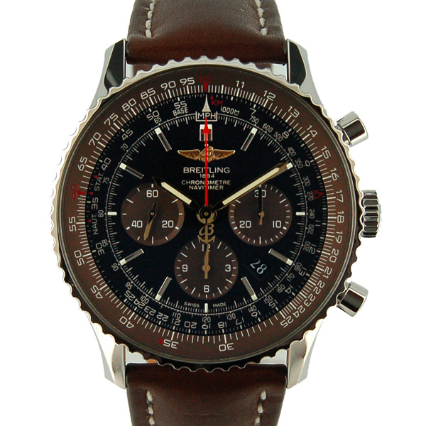 ブライトリング　BREITLING　ナビタイマー01　46mm　リミテッドエディション　A017B81KBA　ブラウン　世界1000本限定　新品