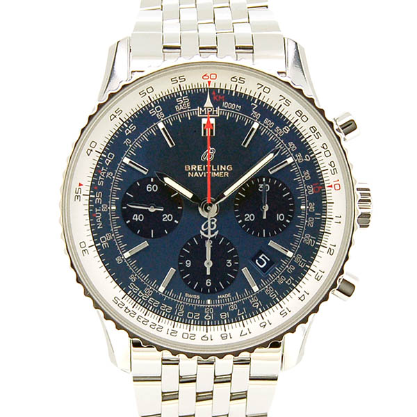 ブライトリング　BREITLING　ナビタイマー1  B01 クロノグラフ 43　A022C-1NP　SS　ブルー/ブラック　新品