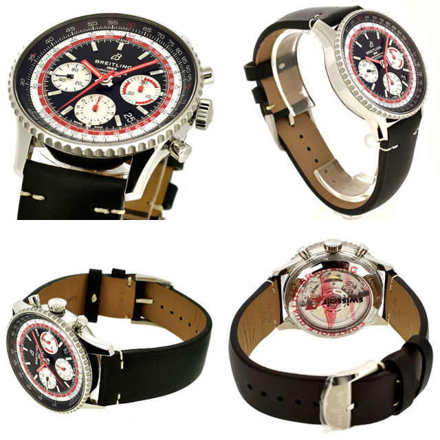 ブライトリング BREITLING ナビタイマー1 B01 クロノグラフ 43 スイスエアエディション A022S-1DAA SS 43mm 新品