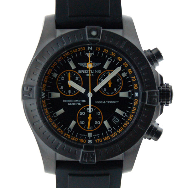 ブライトリング　BREITLING　アベンジャーシーウルフ　クロノグラフ　ブラックスティール　M733B87RRB　45mm　クォーツ　限定　新品