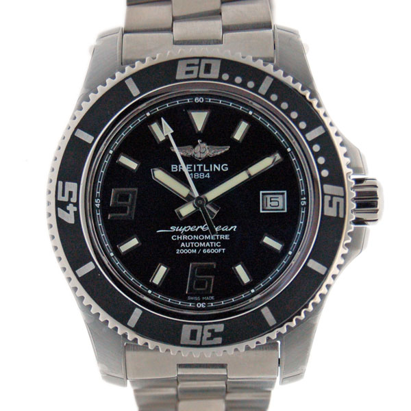 ブライトリング　BREITLING　スーパーオーシャン44　A188B77PRS　アビスホワイト　44mm　ブレス　新品