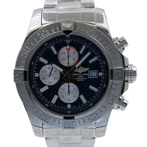 ブライトリング　BREITLING　スーパーアベンジャー2　A331B29PSS　48mm　ブラック/シルバー　自動巻　クロノグラフ　新品