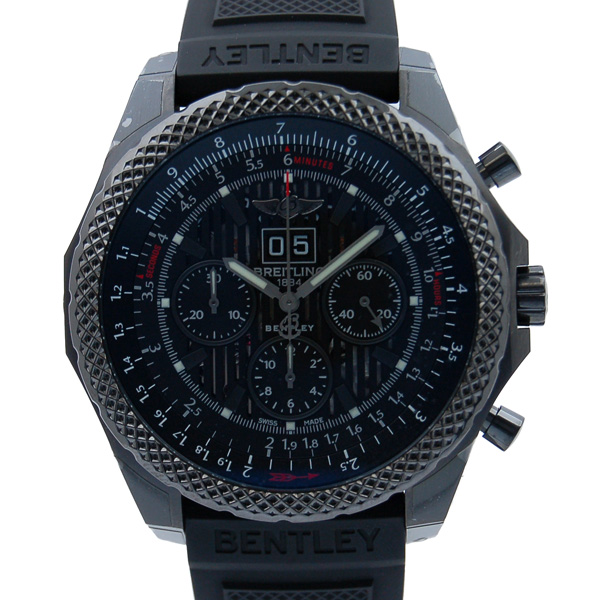 ブライトリング　BREITLING　ベントレー 6.75　ミッドナイトカーボン リミテッド　　M444B27ERB　世界1000本限定　48.7mm　PVD　新品