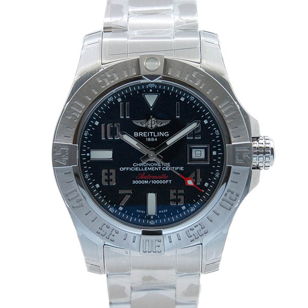 ブライトリング　BREITLING　アベンジャー2　シーウルフ　A077B31PSS　ブラック　新品
