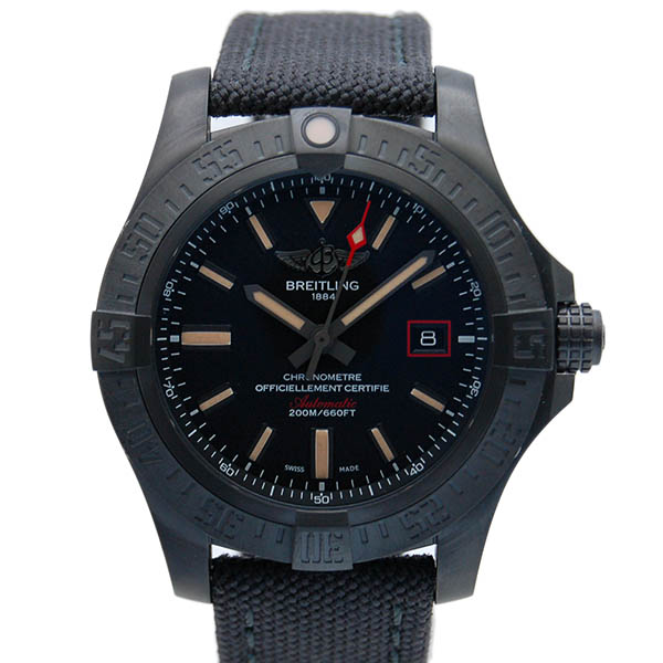 ブライトリング　BREITLING　アベンジャー　ブラックバード　44　V171B74MMA　新品