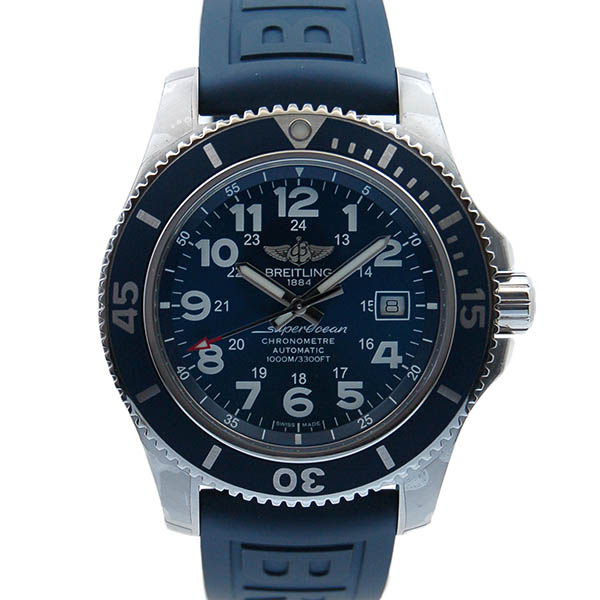 ブライトリング　BREITLING　スーパーオーシャン2　44　A192C10RPR　マリンブルー　44mm　ラバーベルト　新品