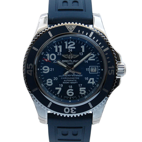 ブライトリング　BREITLING　スーパーオーシャン2　42　A182C15VPR　ブルー　新品
