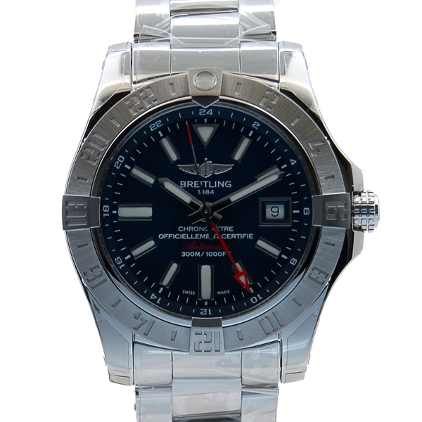 ブライトリング　BREITLING　アベンジャー2　GMT　A329C72PSS　43mm　SS　ブルー　新品