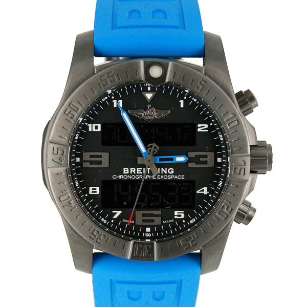ブライトリング　BREITLING　エクゾスペースB55　V510B45XRV　スーパークォーツ　チタン　ラバーベルト　46mm　新品