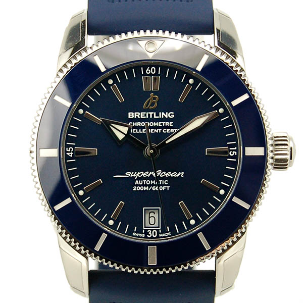 ブライトリング　BREITLING　スーパーオーシャンヘリテージ2　42　A201C60VRC　42mm　ブルー　ラバーベルト　新品